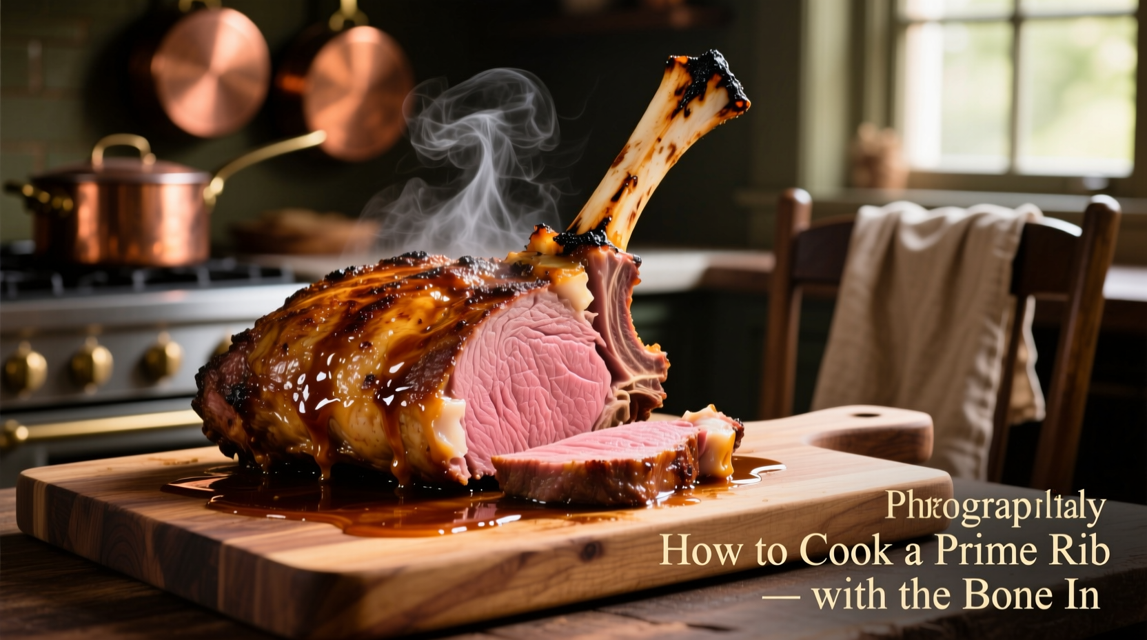 how to cook a prime rib with the bone in