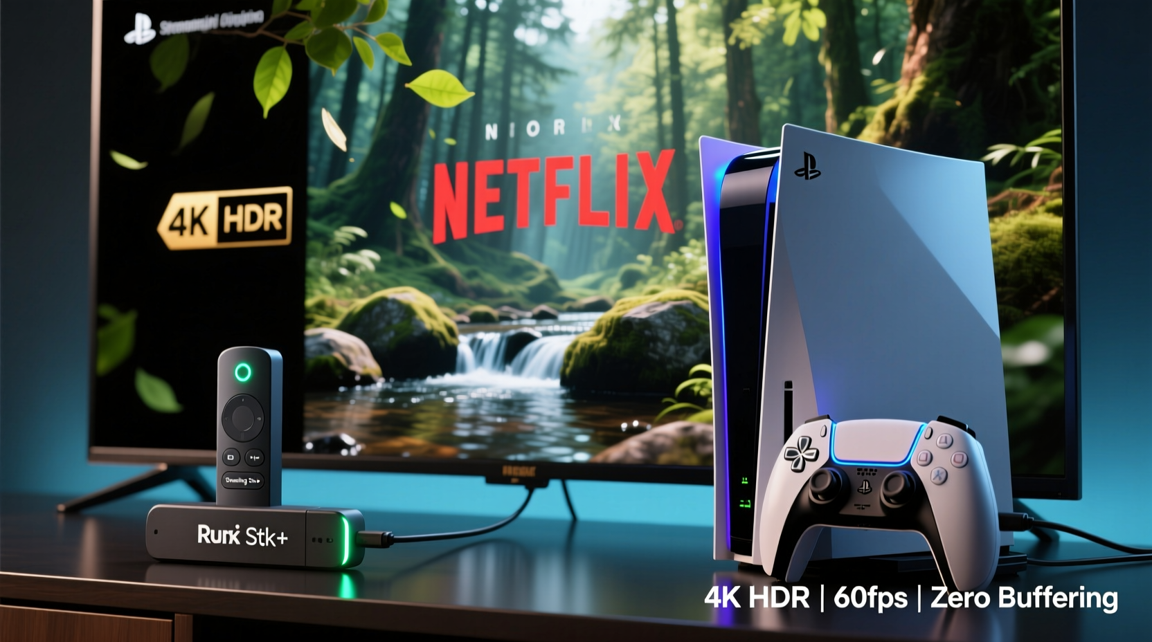 streaming stick vs gaming console which streams netflix in 4k more smoothly