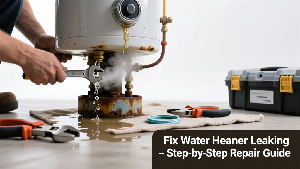 Fix Water Heater Leaking From Bottom & Making Noise