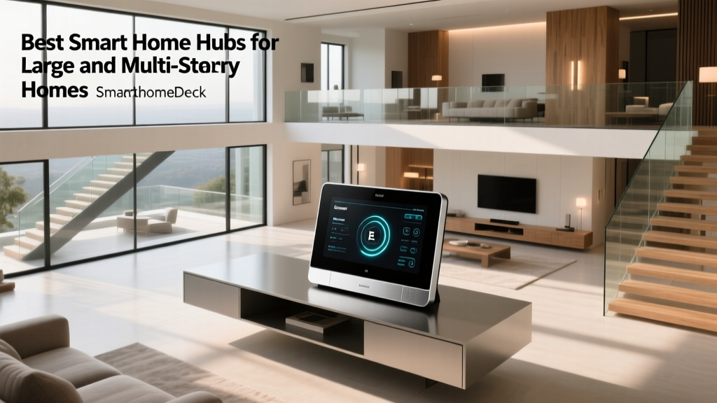 Best Smart Home Hubs for Large and Multi-Story Homes