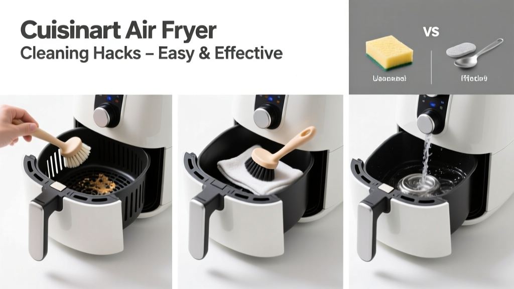 Cuisinart Air Fryer Cleaning Hacks: Easy & Effective