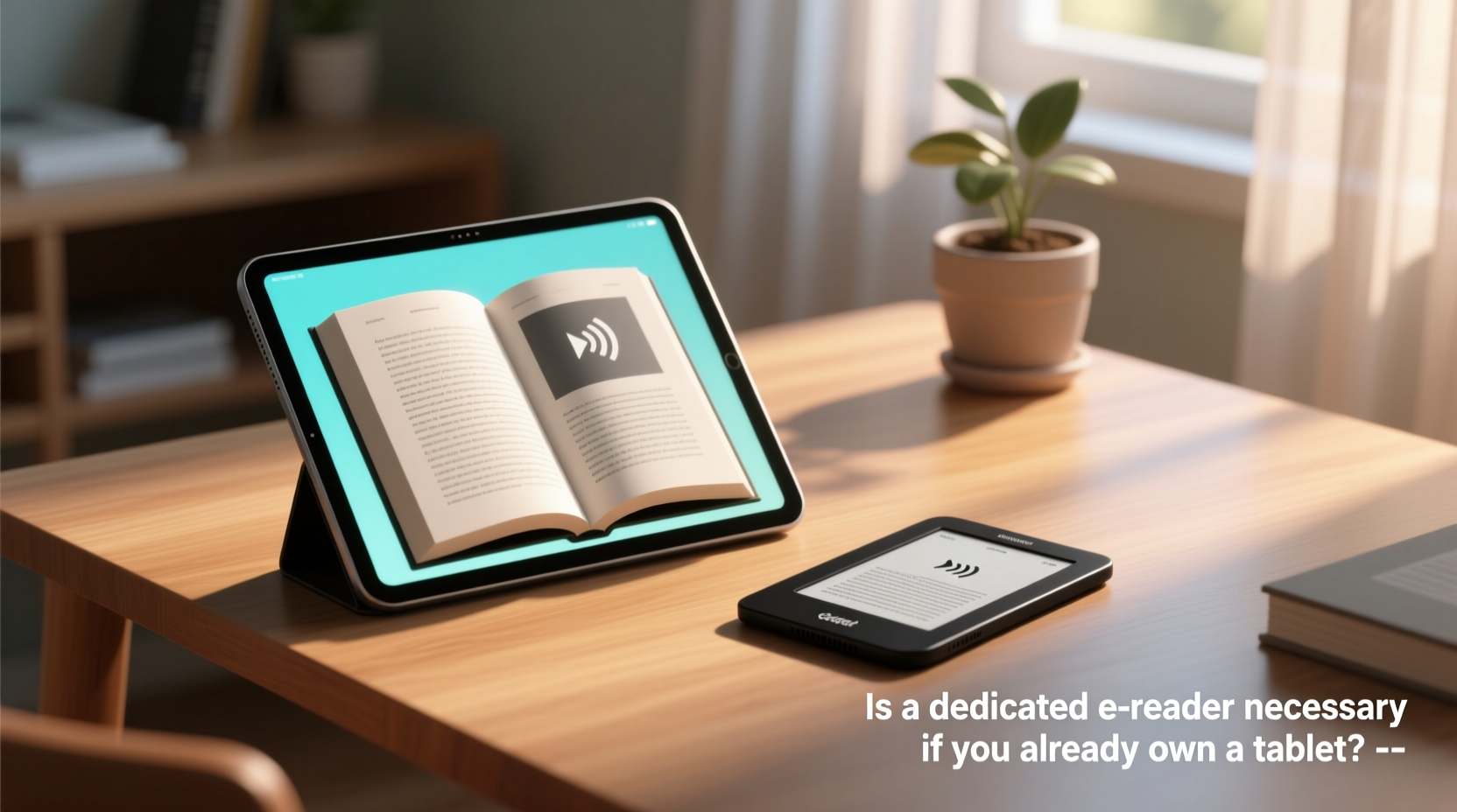 is a dedicated ebook reader necessary if you already own a tablet