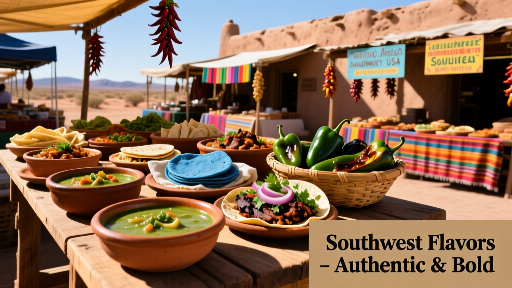 Flavor, Fire, and Frontier: The Culinary Soul of the American Southwest