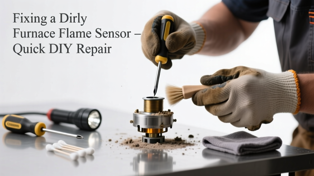 Fixing a Dirty Furnace Flame Sensor: Quick DIY Repair
