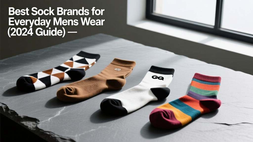 Best Sock Brands for Everyday Mens Wear (2024 Guide)
