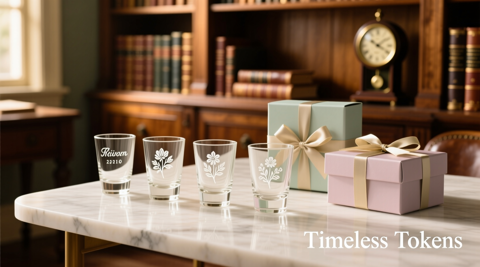are engraved shot glasses outdated or coming back in gifting