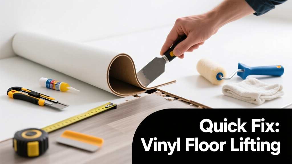 Fix Vinyl Floor Lifting in the Kitchen: Quick Repair Guide