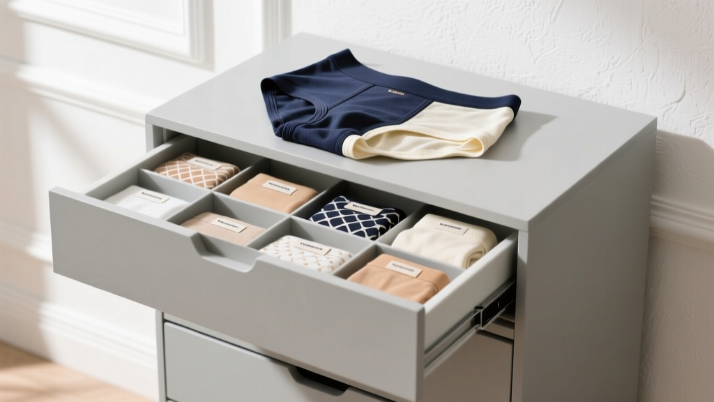 Best Underwear Drawer Organizer: Space-Smart & Stylish