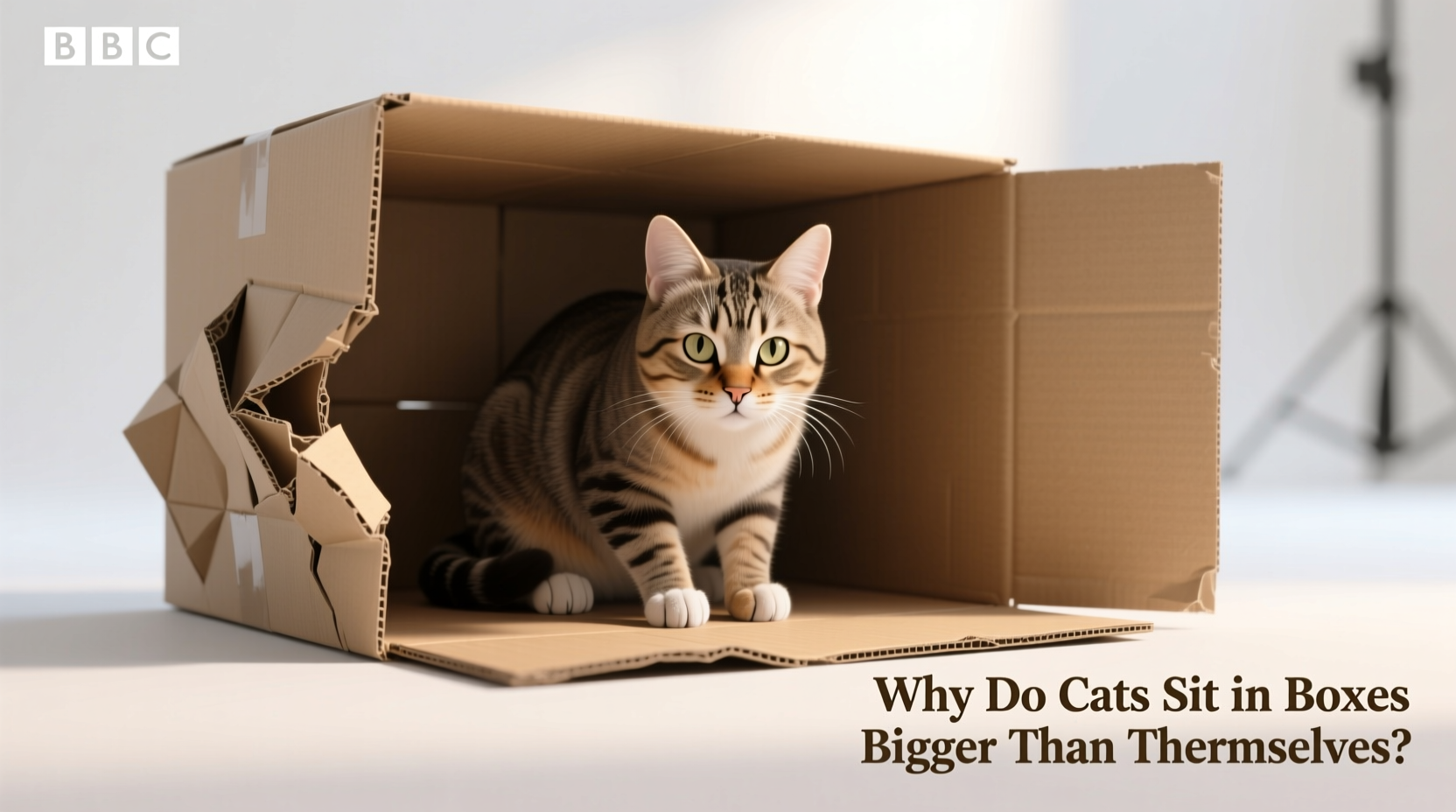 why does my cat sit in boxes bigger than its body evolutionary instincts explained
