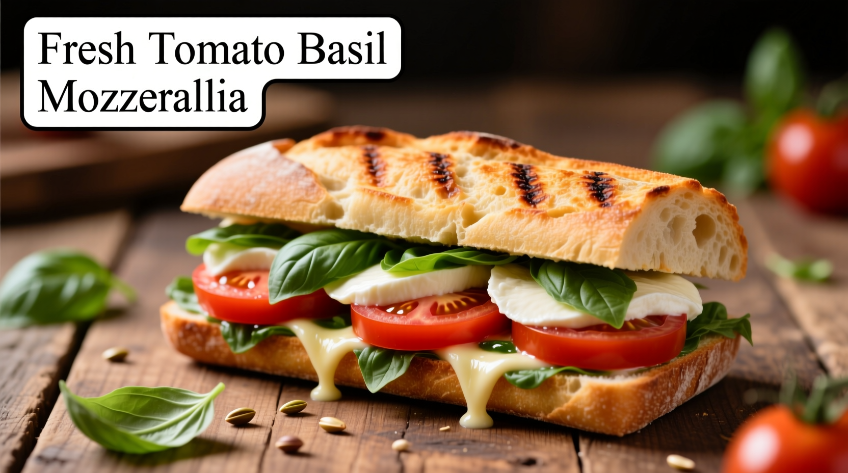 Perfect Tomato Basil Mozzarella Sandwich Recipe Guide