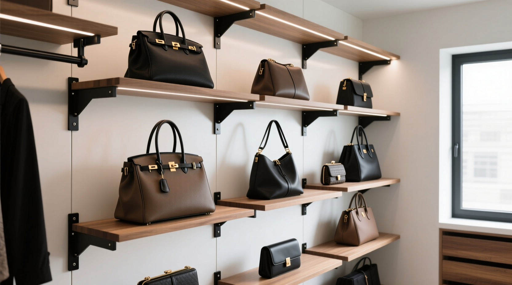 closet organization tips best system for oversized handbags