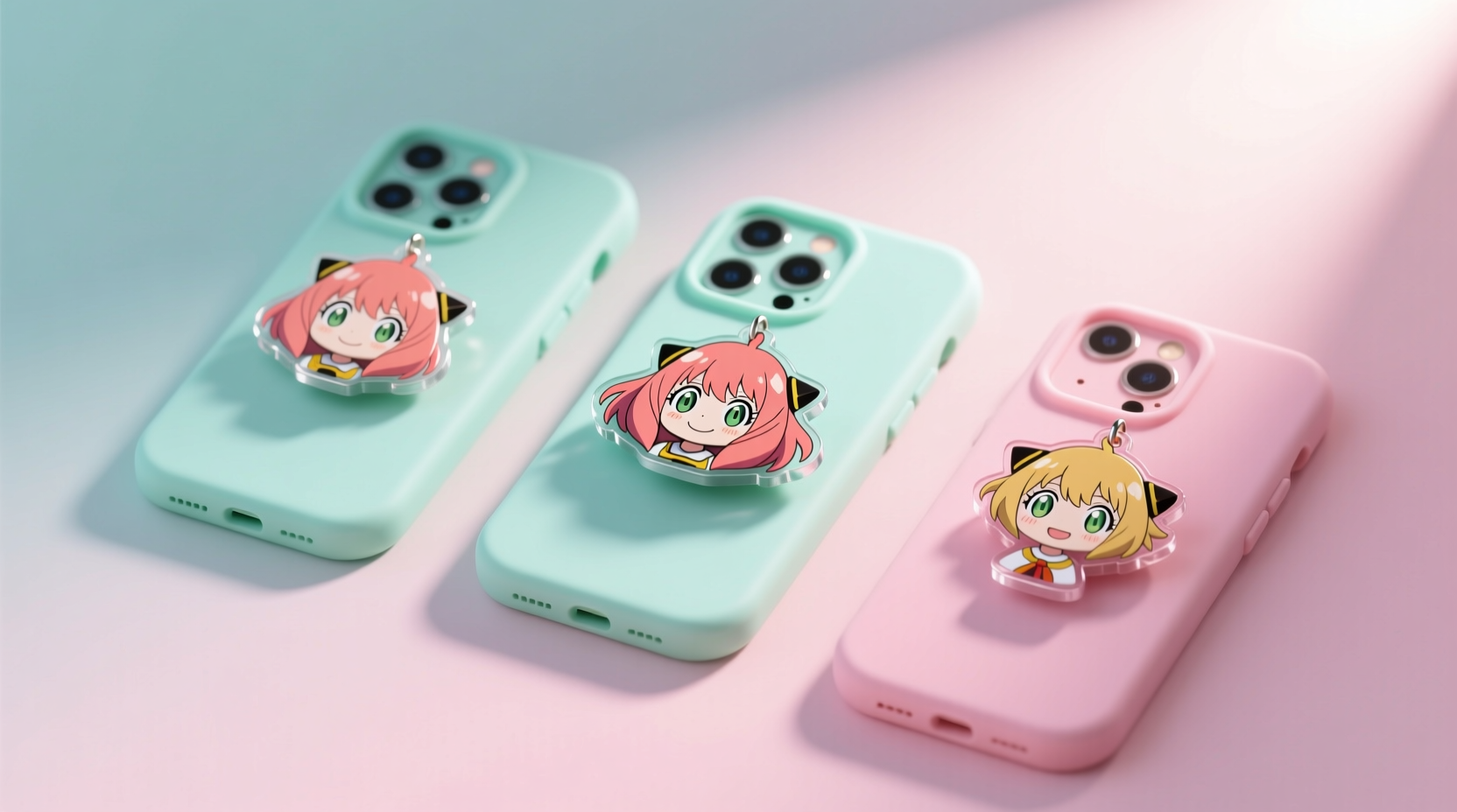how to clean silicone phone grips with anime charms