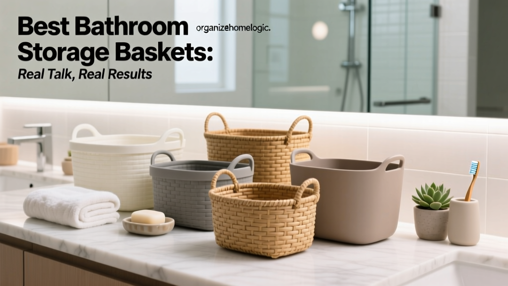 Best Bathroom Storage Baskets: Real Talk, Real Results