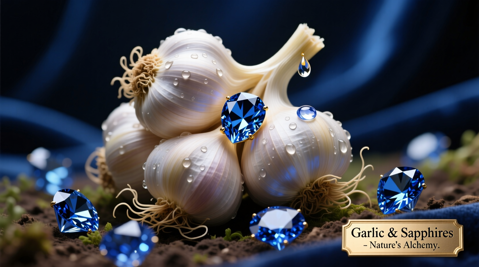 garlic and sapphires