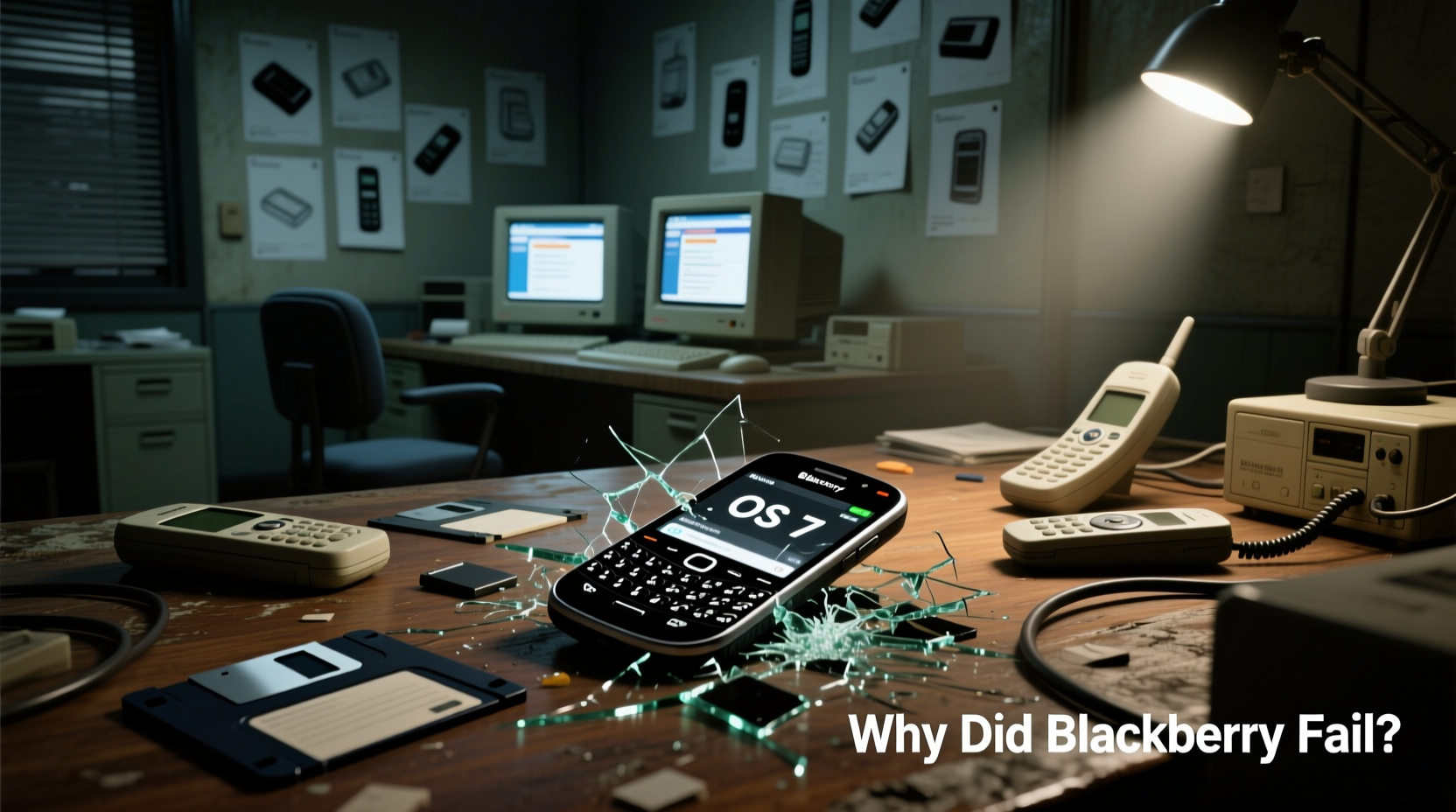 why did blackberry fail understanding the collapse of a tech giant