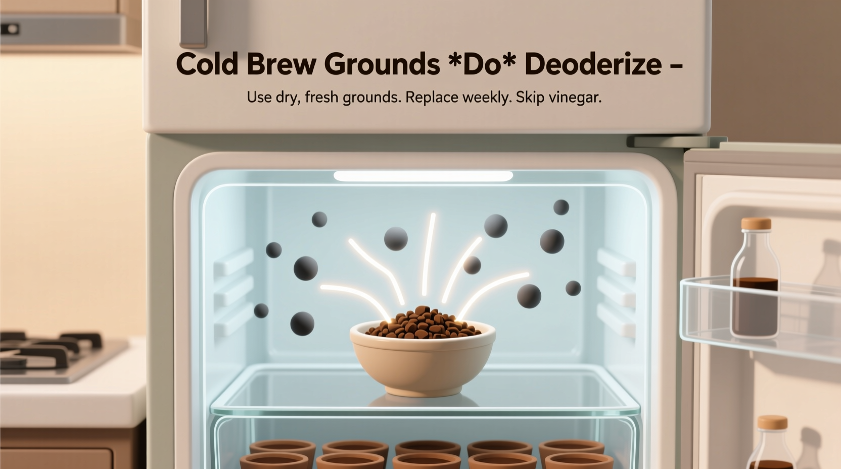 cold brew grounds for fridge odor fact or folklore