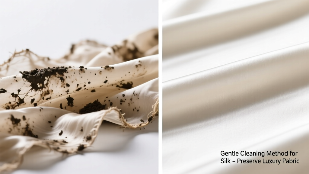 How to Remove Mud from Silk Safely and Effectively