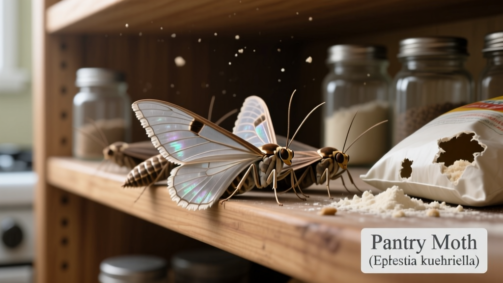 Moths in Pantry: Identifying the Pantry Moth Pest