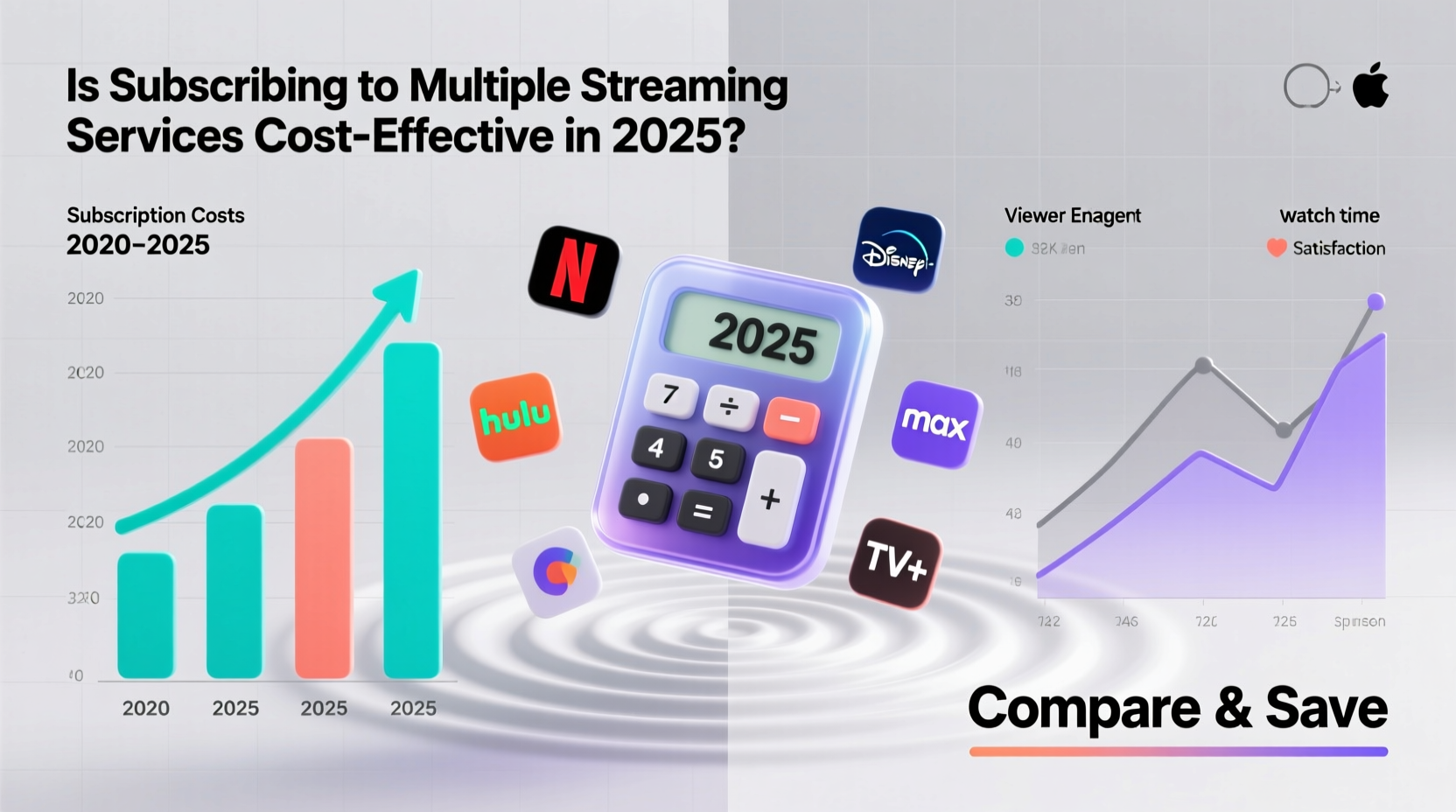 is subscribing to multiple streaming services cost effective in 2025