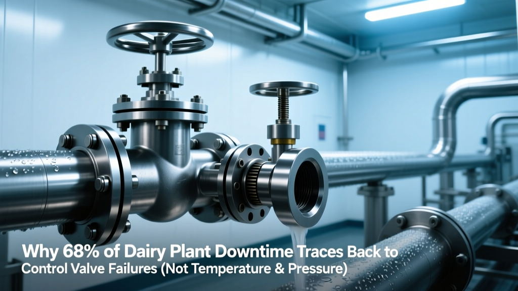 Dairy Downtime: 68% Caused by Control Valve Failures