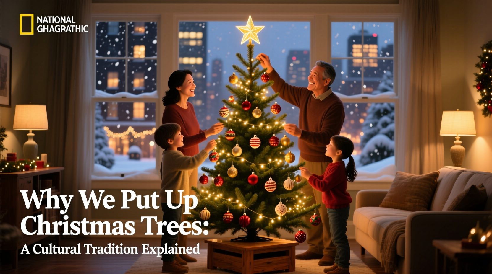 why do we put christmas trees up