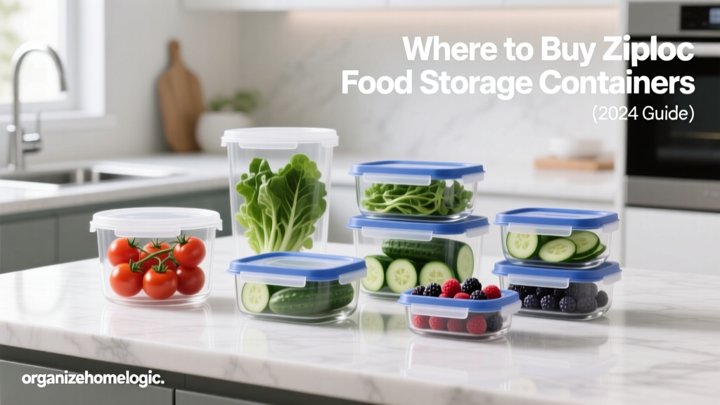 Where to Buy Ziploc Food Storage Containers (2024 Guide)