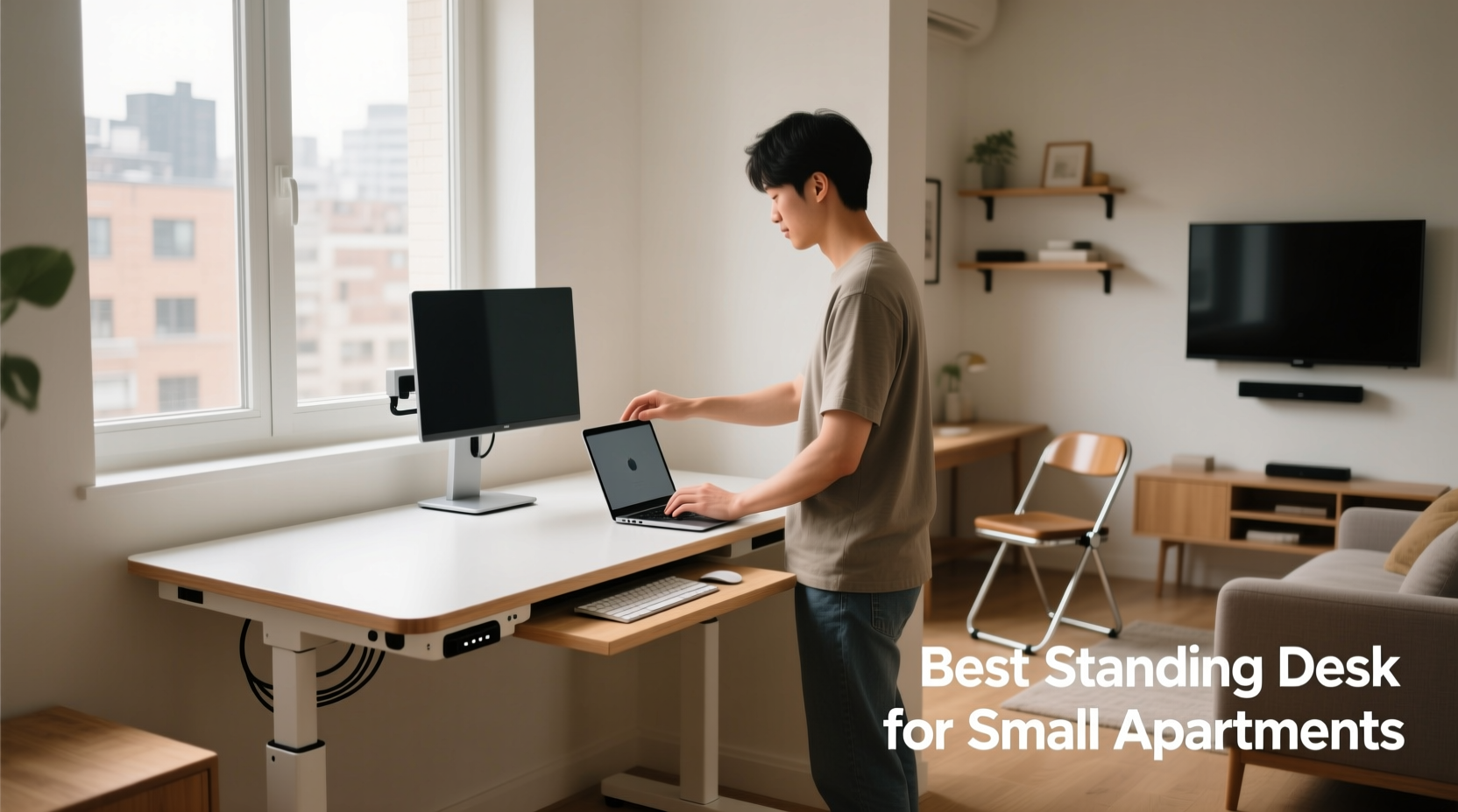 how to choose the best standing desk for small apartments