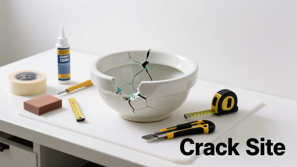 How to Fix a Cracked Toilet Bowl Safely and Effectively