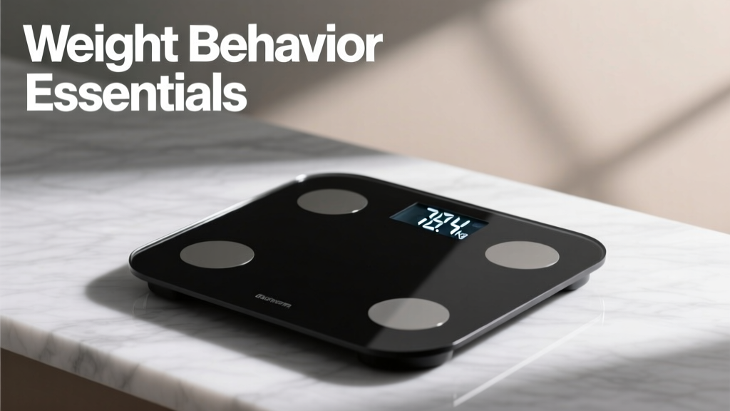 Weight Behavior Essentials: Science-Based Strategies for Sustainable Health