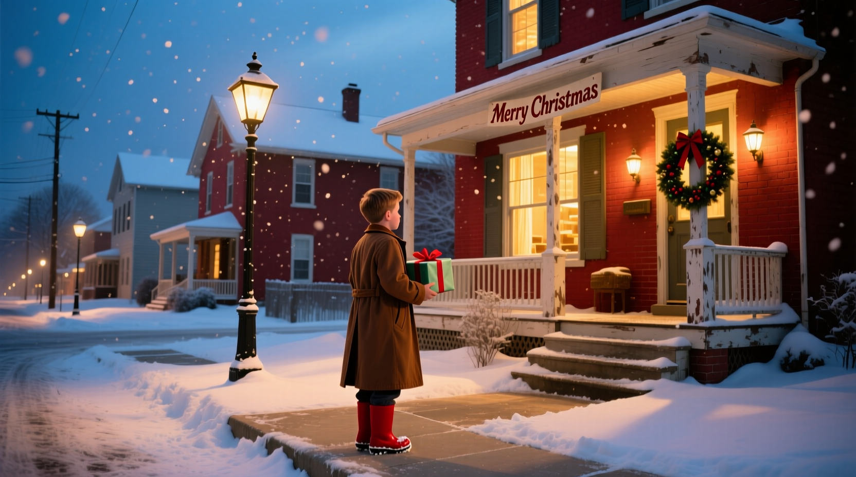 where does christmas story take place