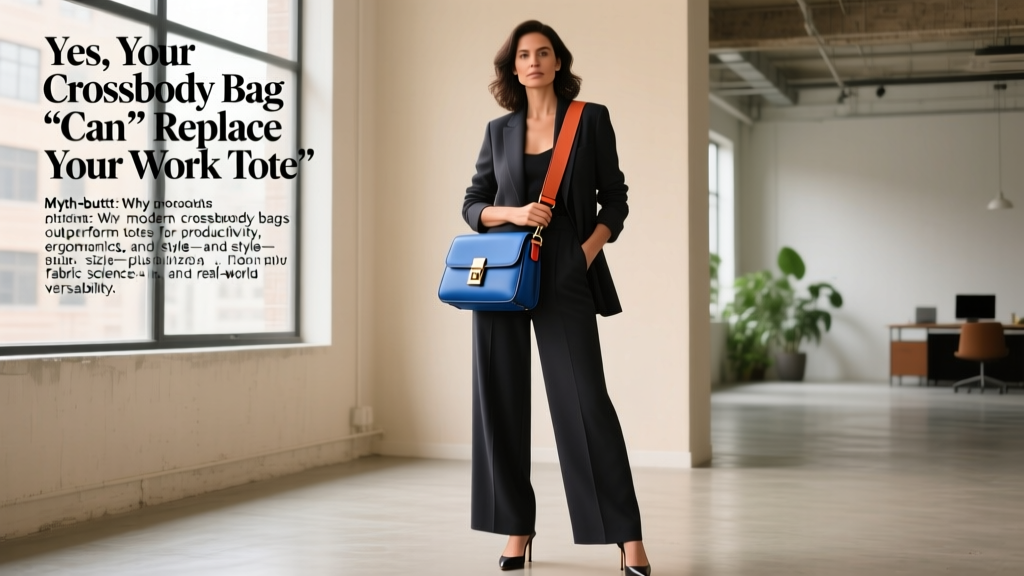 Yes, Your Crossbody Bag *Can* Replace Your Work Tote