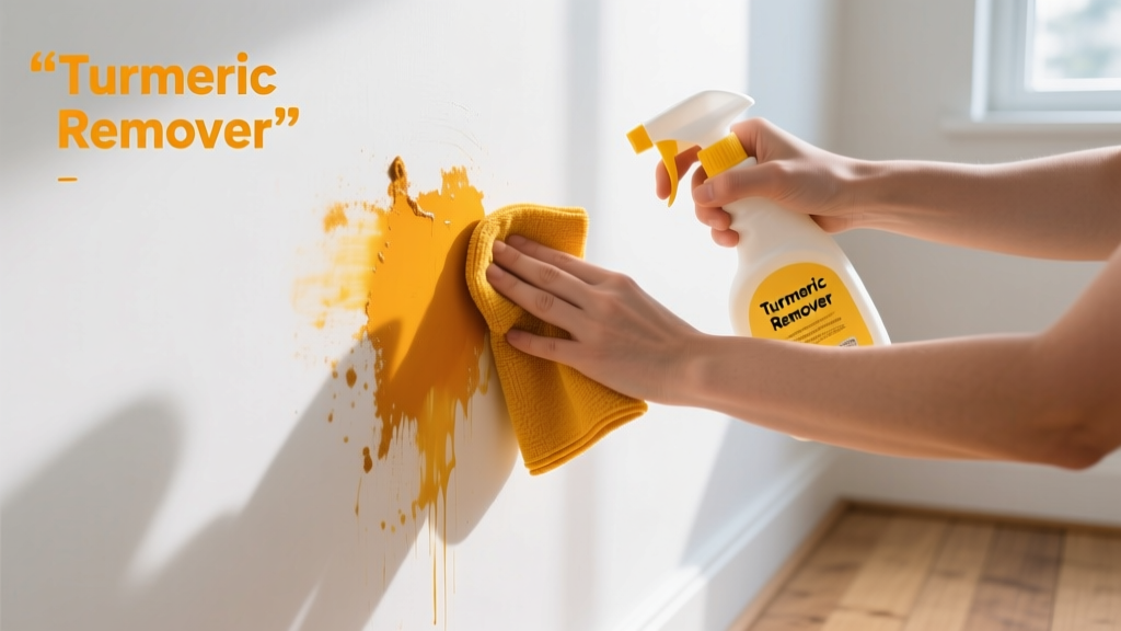 Tested & Easy: How to Get Turmeric Out of Walls Fast