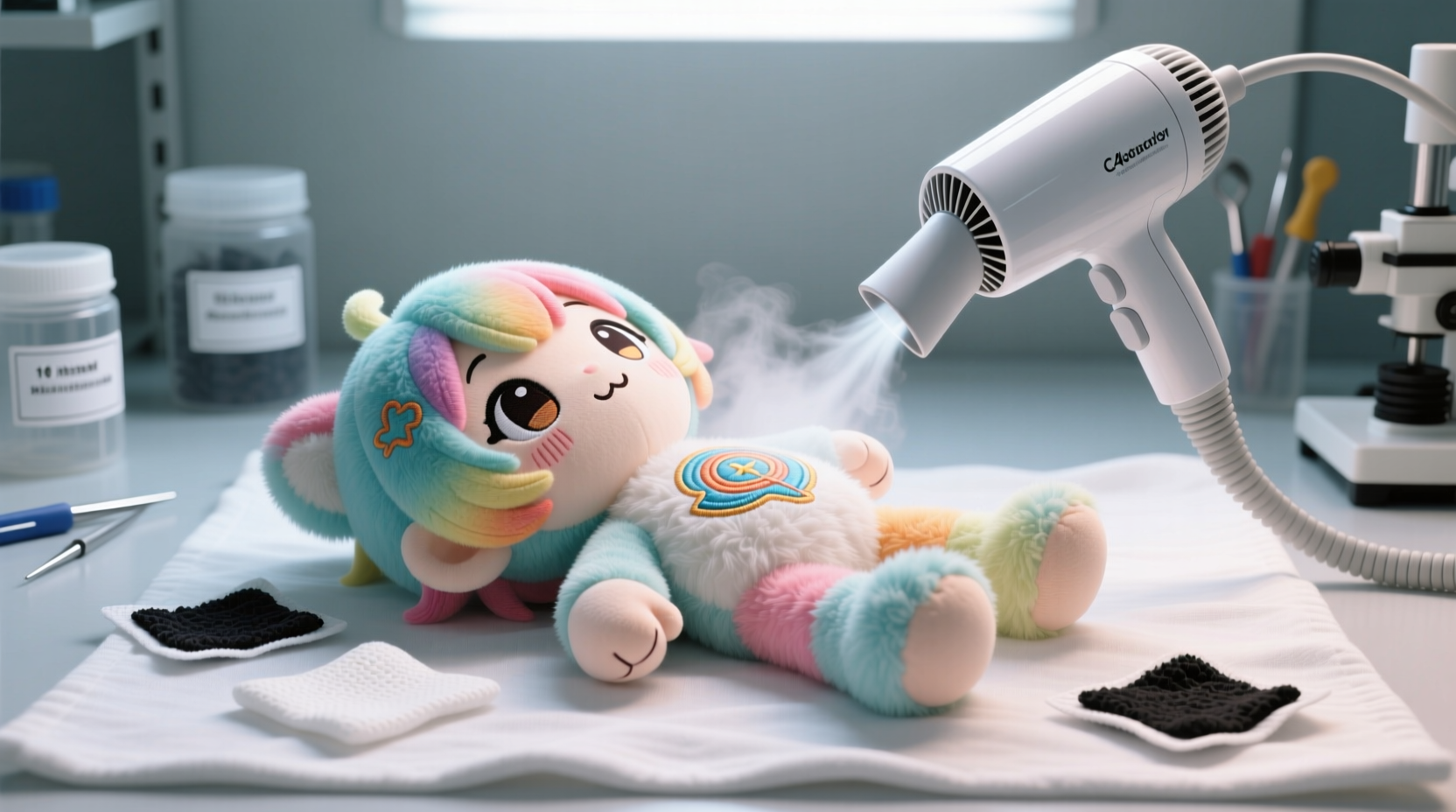 how to deodorize anime plush toys safely