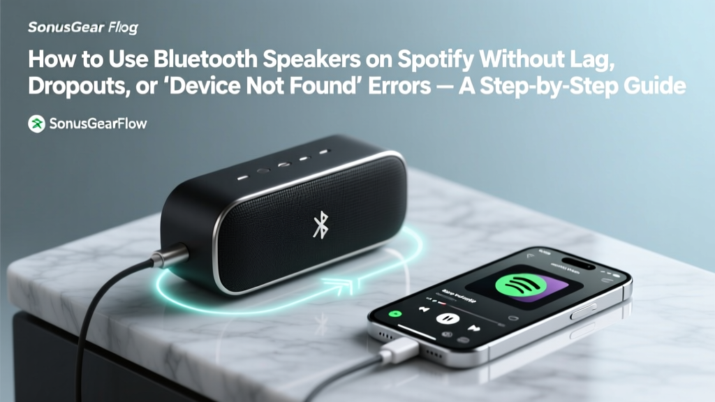 Bluetooth Speakers Spotify Fix: No Lag, Dropouts, Errors