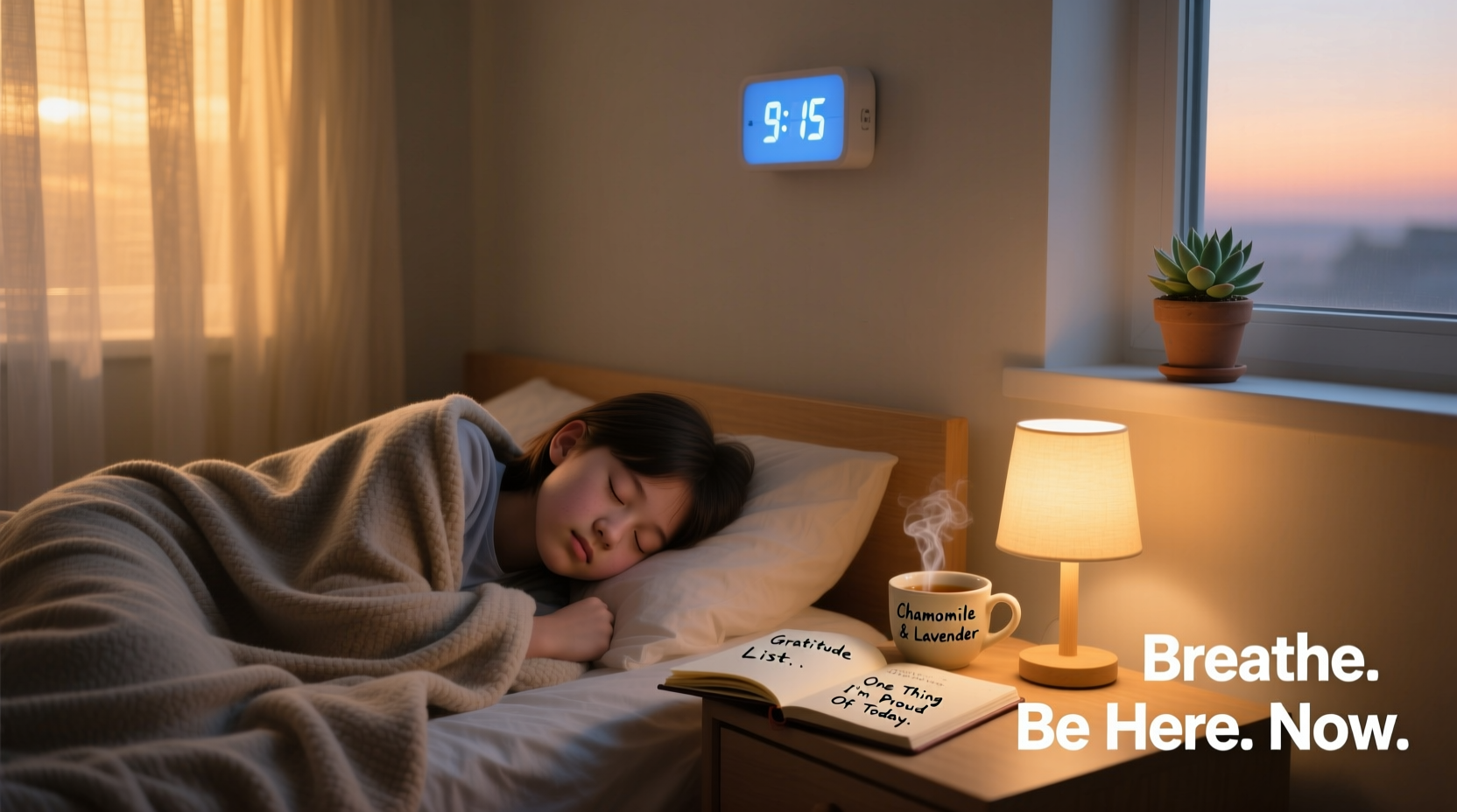 how to create a calming bedtime routine for teens struggling with anxiety