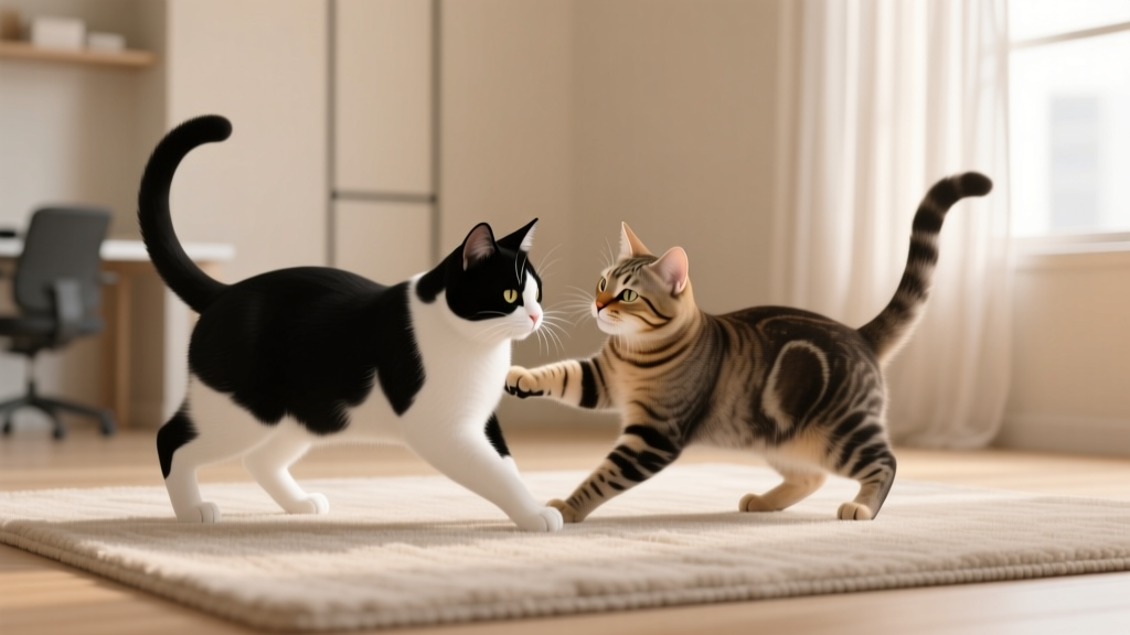 Can cats show homosexual behavior for play? What...