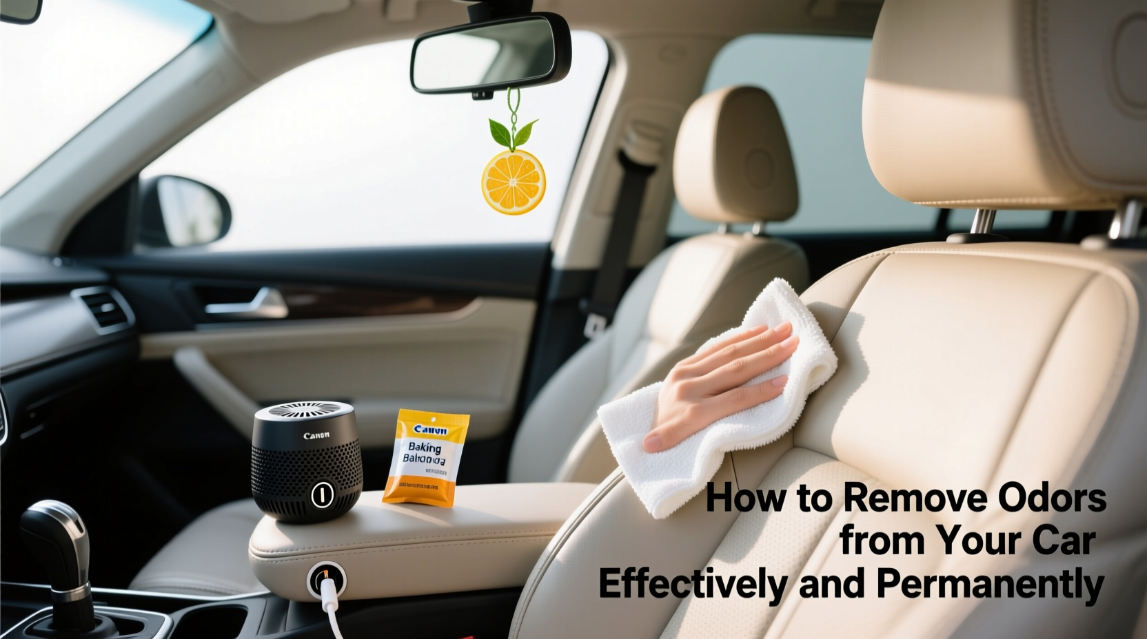 how do you get a smell out of a car