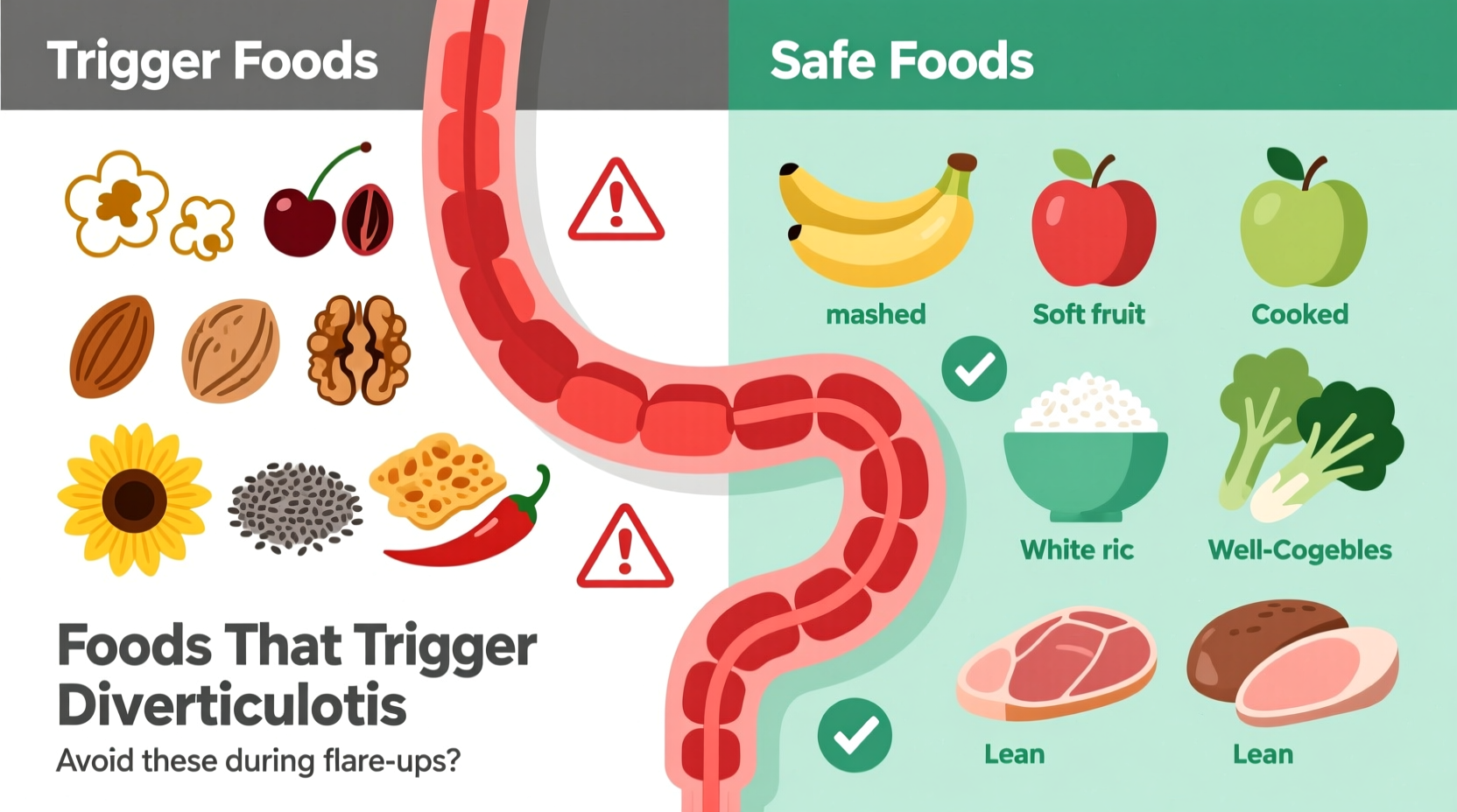 what foods trigger diverticulitis