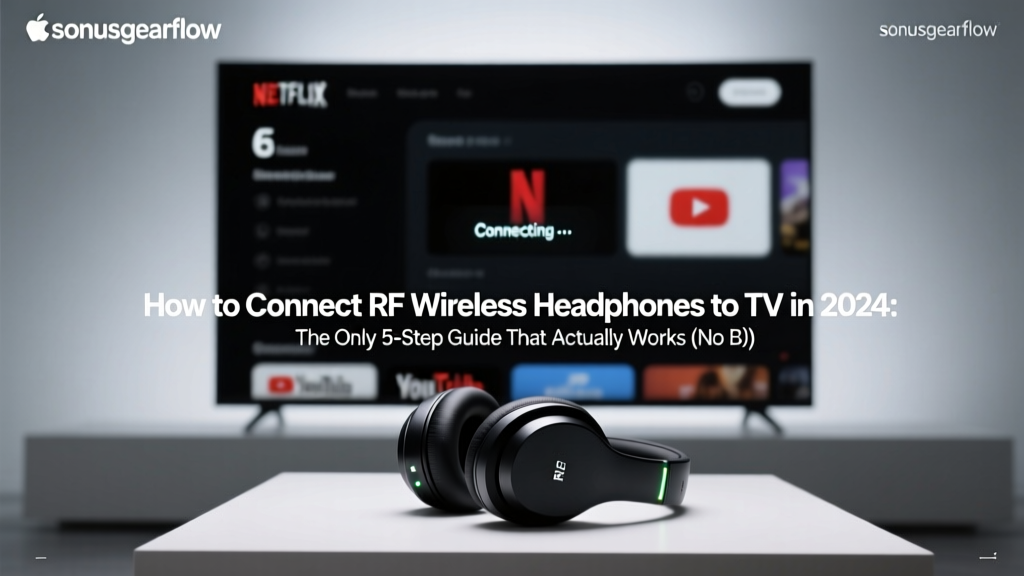 RF Wireless Headphones to TV: 2026 Setup Guide