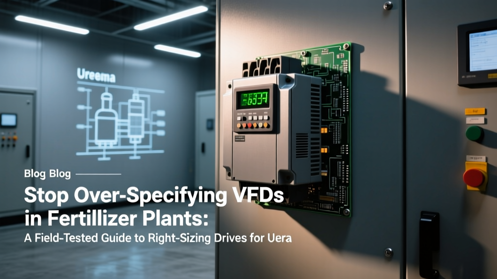 Right-Size VFDs for Fertilizer Plants: Urea, DAP & NPK