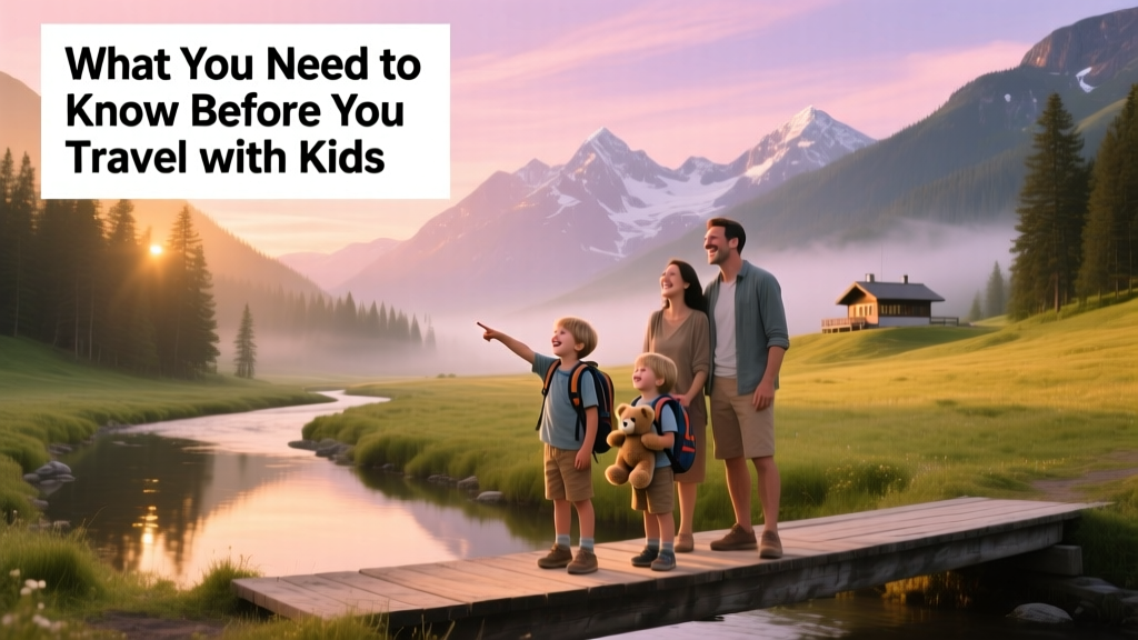 What You Need To Know Before You Travel With Kids: Story 2 — Real Logistics, Tested Strategies, and Zero Sugarcoating