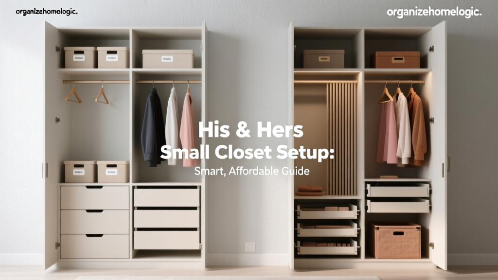 His & Hers Small Closet Setup: Smart, Affordable Guide