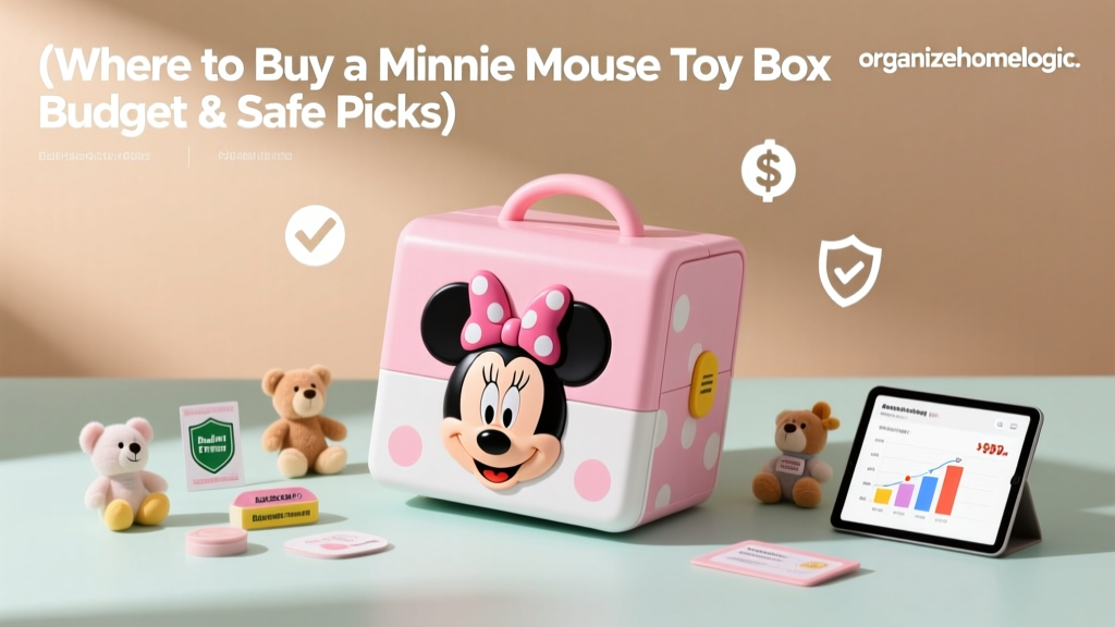 Where to Buy a Minnie Mouse Toy Box (Budget & Safe Picks)