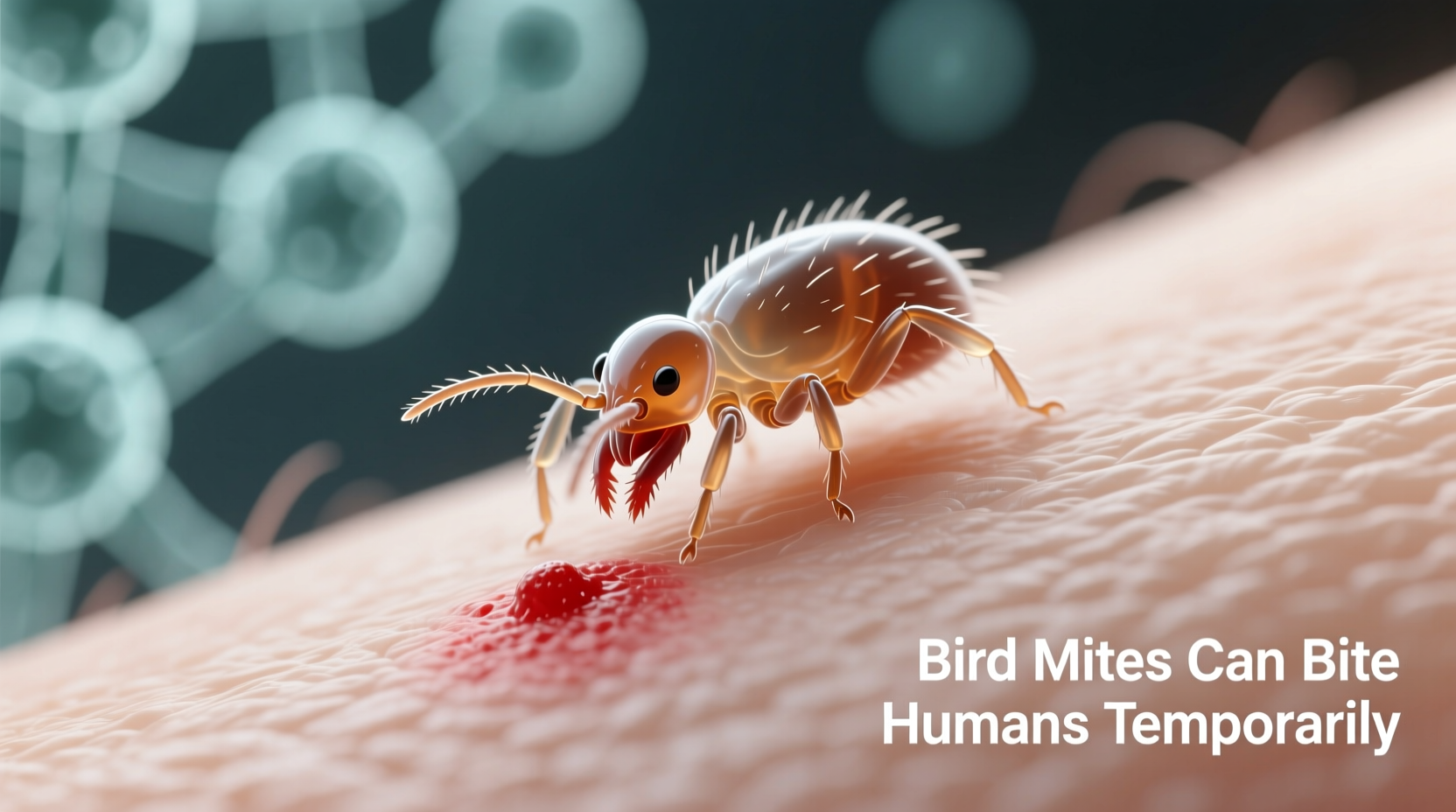 do bird mites bite humans