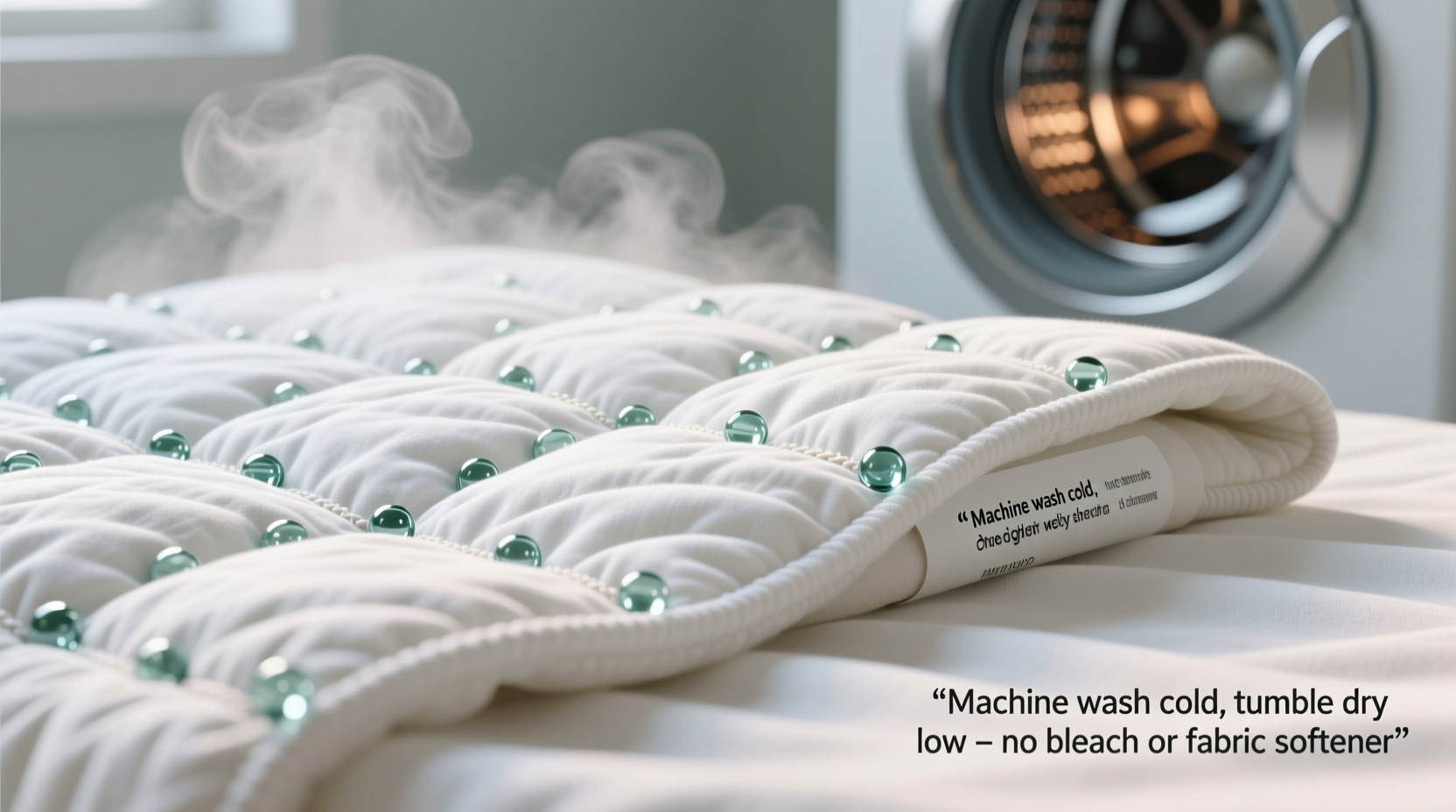 how to deep clean a weighted blanket safely