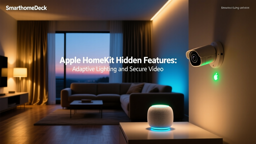 Apple HomeKit Hidden Features: Adaptive Lighting and Secure Video