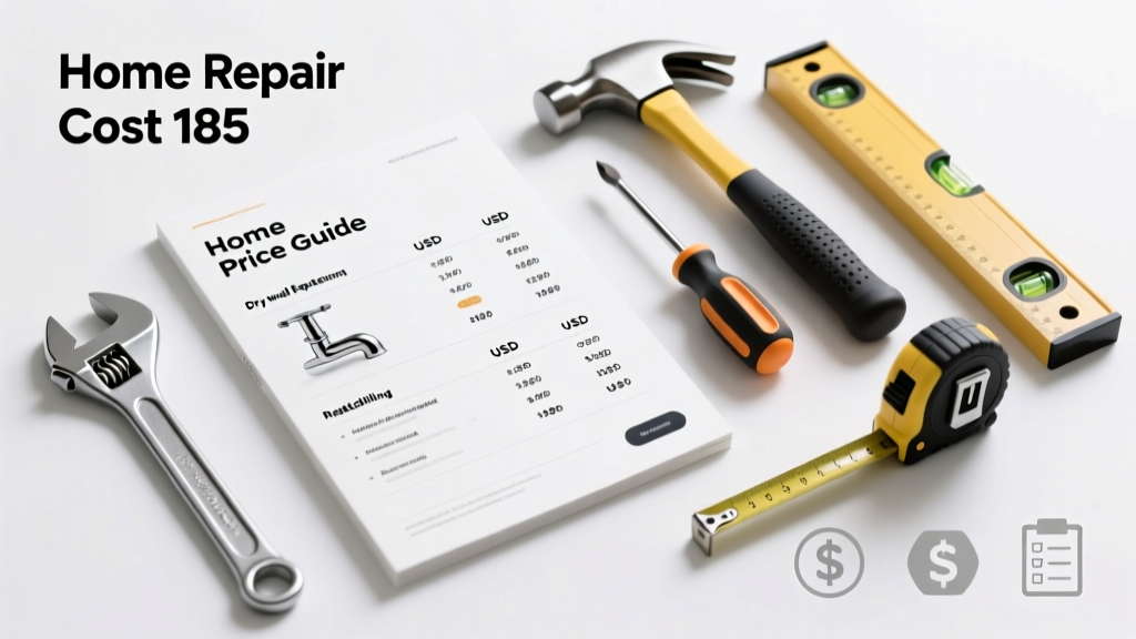 Home Repair Cost 185: Price Guide for Common Fixes