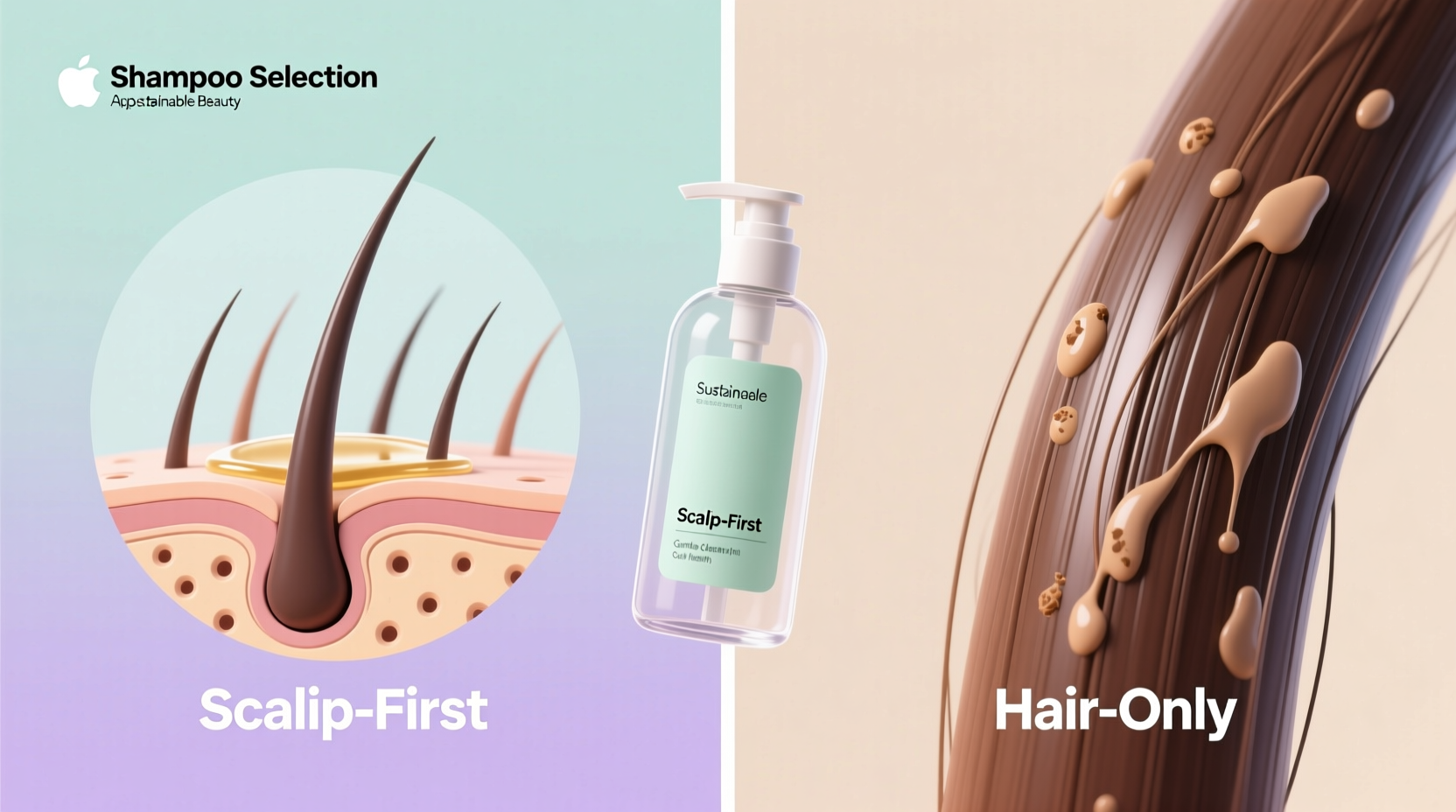 pick the right shampoo for your scalp not your hair