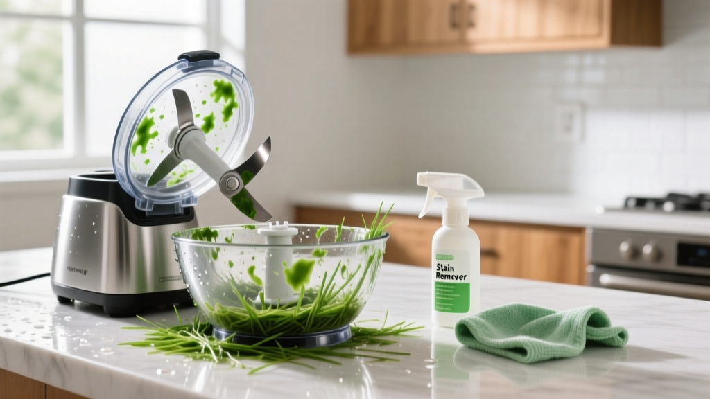 Tested: How to Get Grass Out of Food Processor Fast