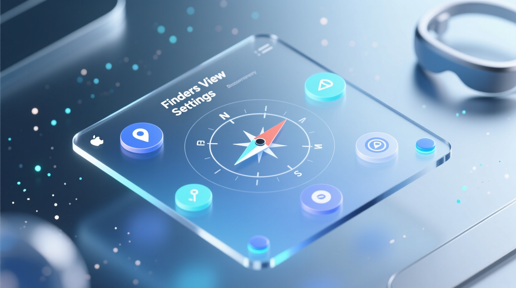 explore finders view settings